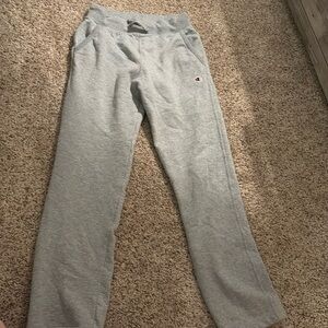gray champion sweatpants
